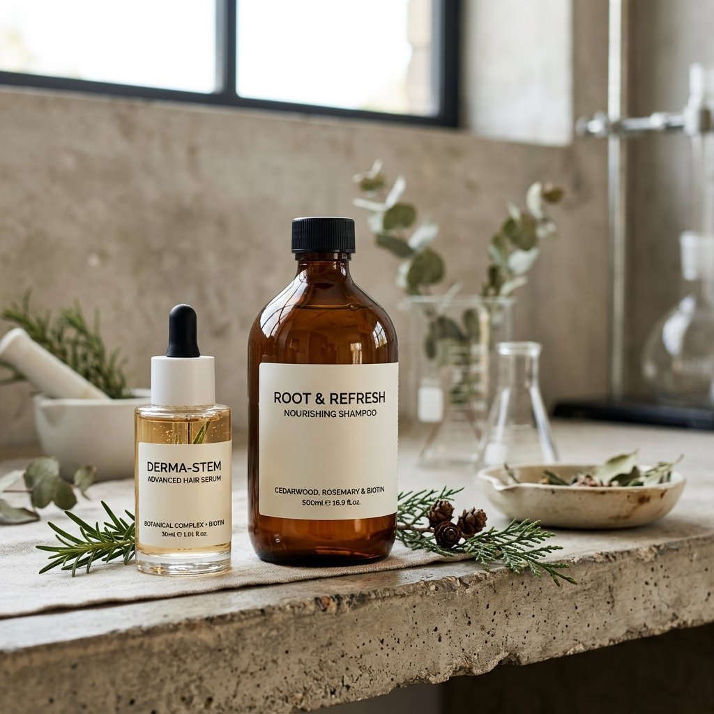 Premium scalp and hair care serums
