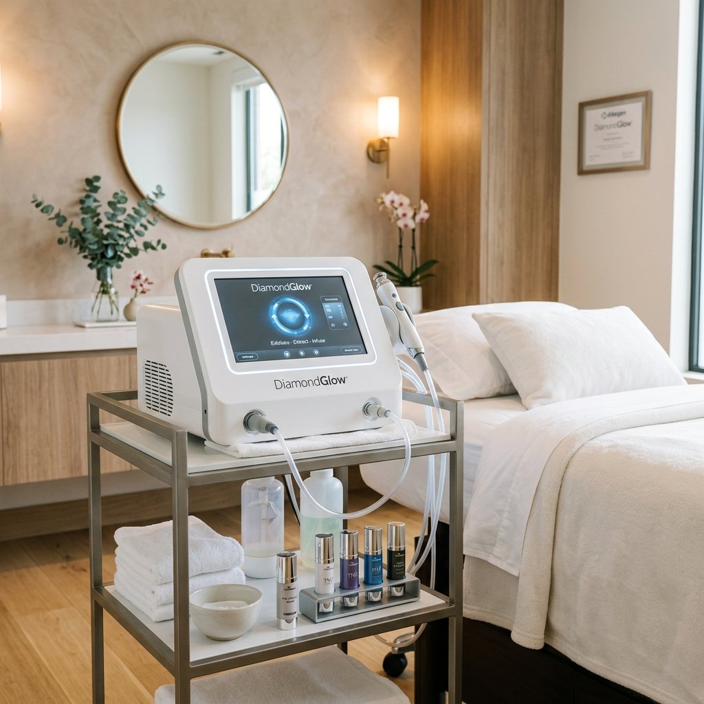 Allergan DiamondGlow skin exfoliation machine