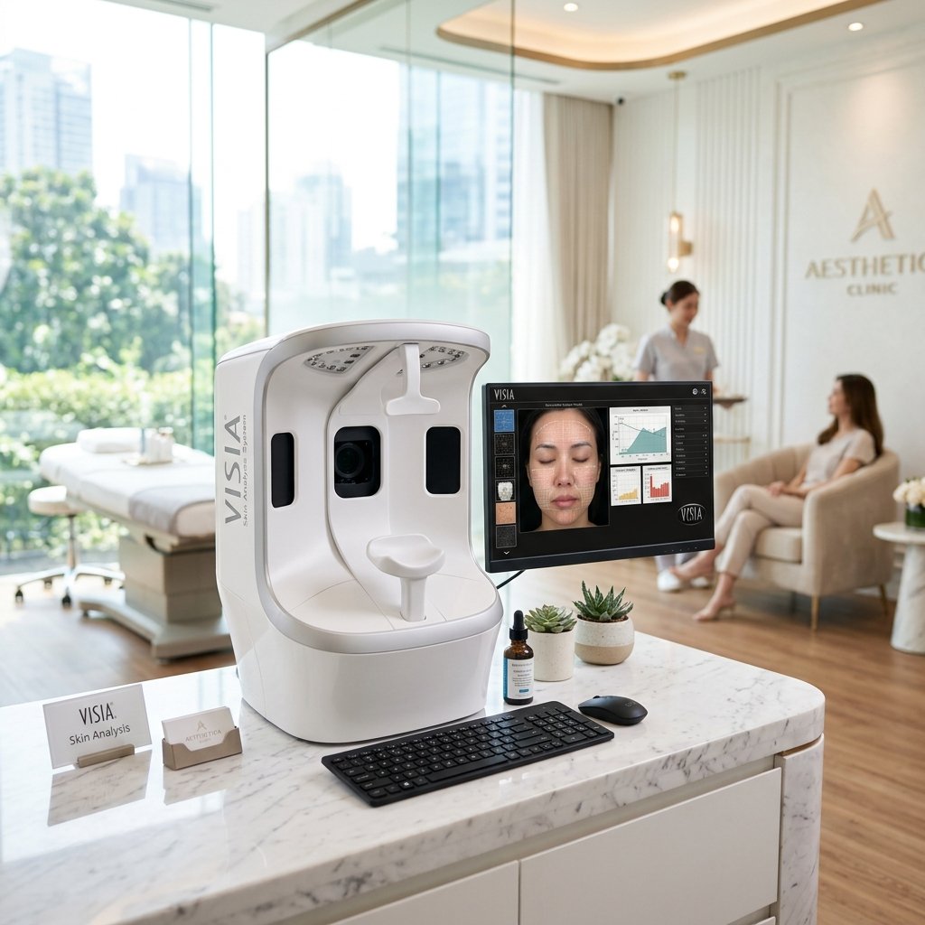 VISIA clinical skin analysis machine